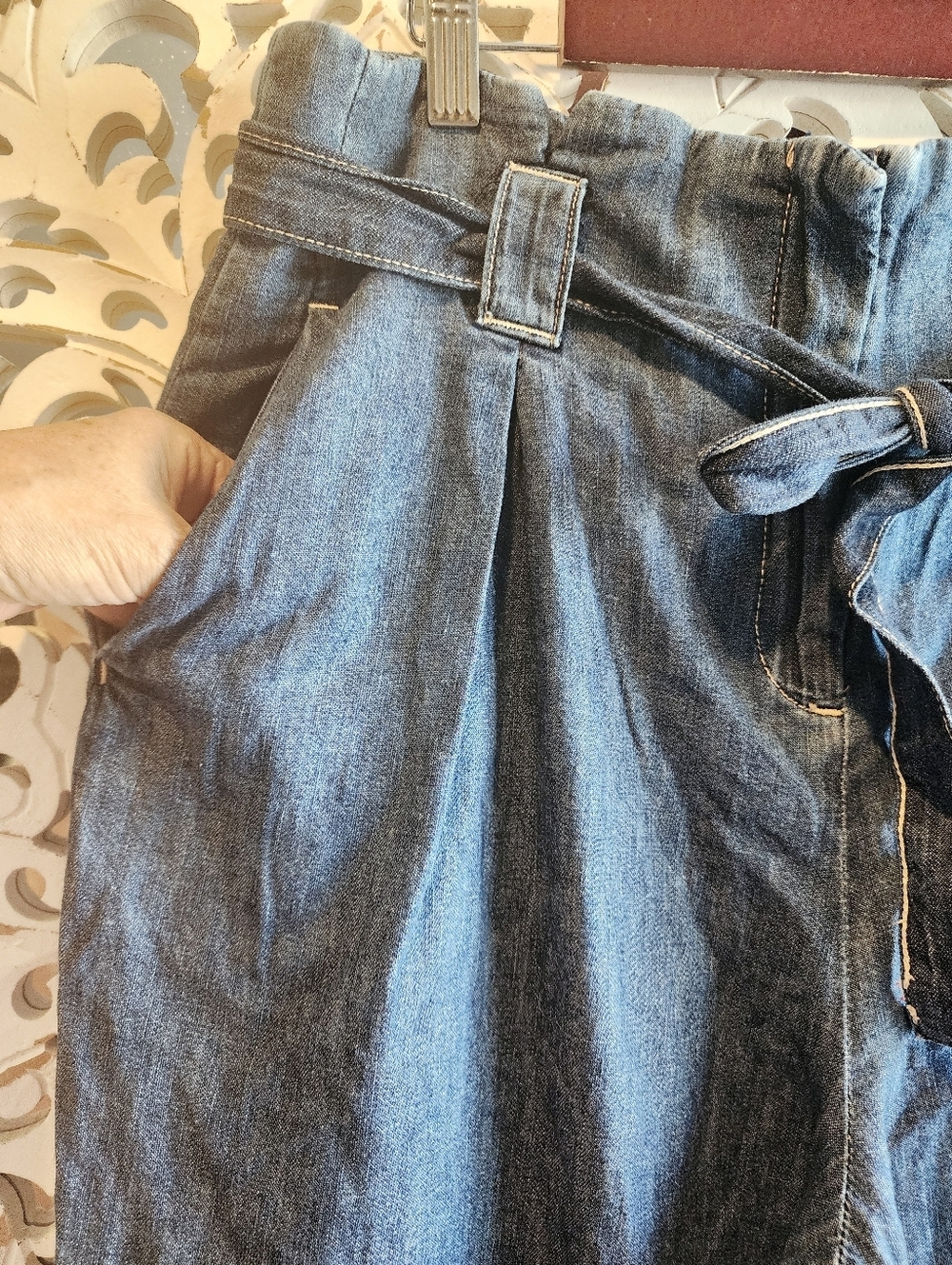 L'AGENCE Violette Jeans High Waist Relaxed Fit Denim Pants Womens Size 29 - Picture 13 of 16